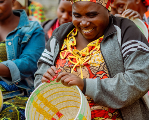 Rwandan Peace Baskets